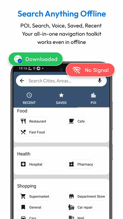 Offline Map Navigation screenshot Offline Map Navigation screenshot