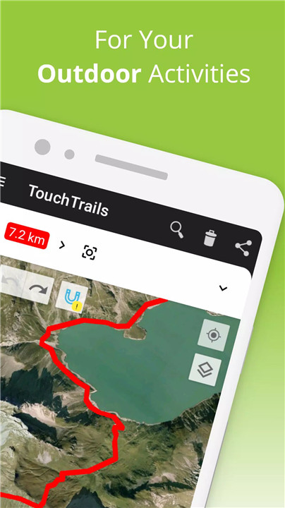 TouchTrails: Route Planner screenshot TouchTrails: Route Planner screenshot