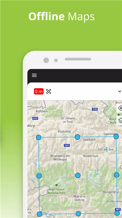 TouchTrails: Route Planner screenshot TouchTrails: Route Planner screenshot
