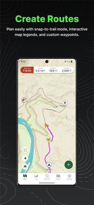 Gaia GPS: Offline Trail Maps screenshot Gaia GPS: Offline Trail Maps screenshot