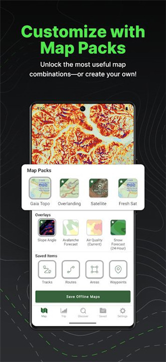 Gaia GPS: Offline Trail Maps screenshot Gaia GPS: Offline Trail Maps screenshot