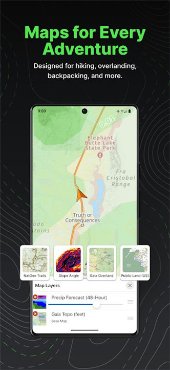 Gaia GPS: Offline Trail Maps screenshot Gaia GPS: Offline Trail Maps screenshot