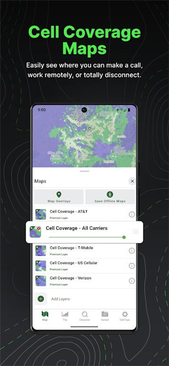 Gaia GPS: Offline Trail Maps screenshot Gaia GPS: Offline Trail Maps screenshot