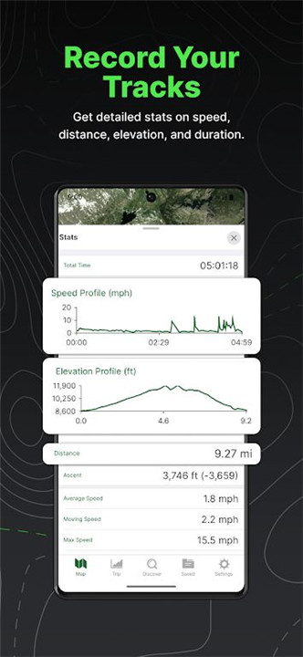 Gaia GPS: Offline Trail Maps screenshot Gaia GPS: Offline Trail Maps screenshot