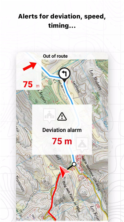 TwoNav 6: Routes and Maps screenshot TwoNav 6: Routes and Maps screenshot