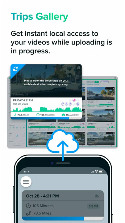 Driver: Driving & Dash Cam App screenshot Driver: Driving & Dash Cam App screenshot