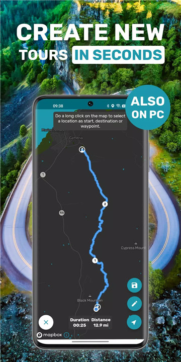 Motorcycle riding with Motobit screenshot Motorcycle riding with Motobit screenshot