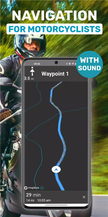 Motorcycle riding with Motobit screenshot Motorcycle riding with Motobit screenshot