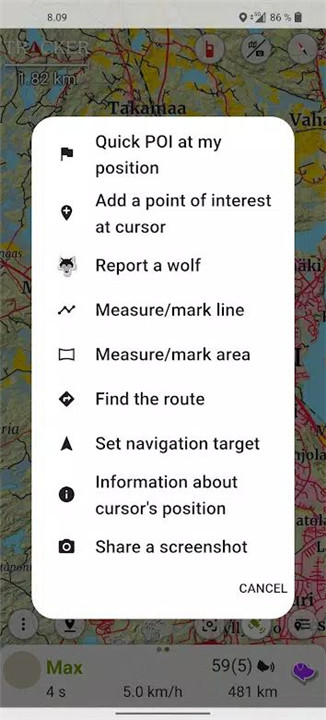 Tracker - for dogs and outdoor screenshot Tracker - for dogs and outdoor screenshot