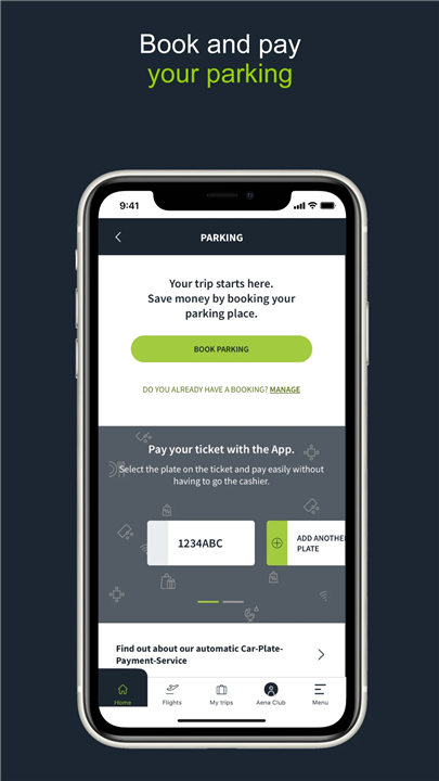 Aena. Spanish Airports. screenshot Aena. Spanish Airports. screenshot