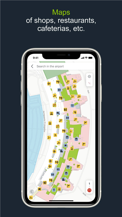 Aena. Spanish Airports. screenshot Aena. Spanish Airports. screenshot