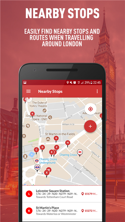 London Live Bus Times screenshot London Live Bus Times screenshot