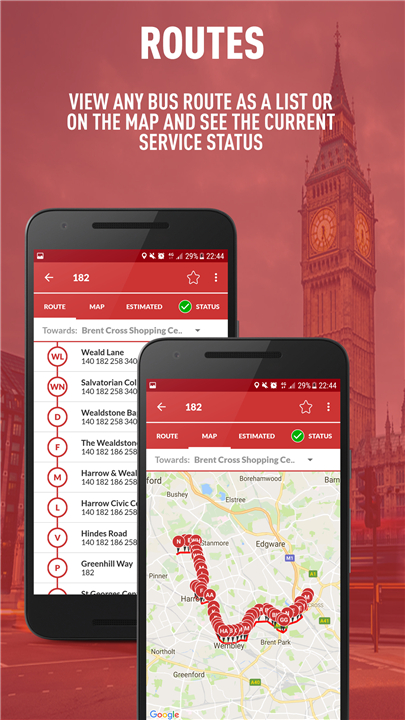 London Live Bus Times screenshot London Live Bus Times screenshot