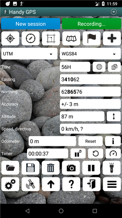 Handy GPS (subscription) screenshot Handy GPS (subscription) screenshot