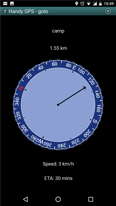 Handy GPS (subscription) screenshot Handy GPS (subscription) screenshot