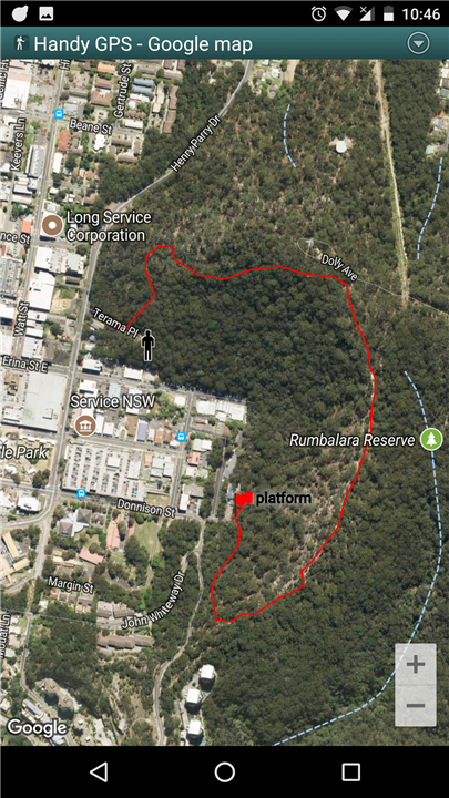 Handy GPS (subscription) screenshot Handy GPS (subscription) screenshot