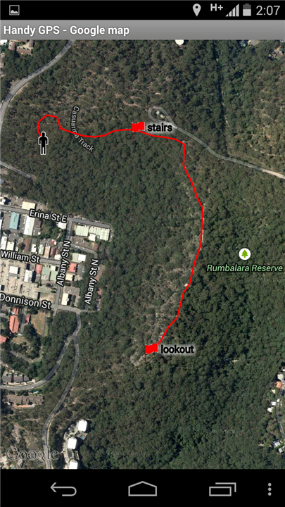 Handy GPS lite screenshot Handy GPS lite screenshot