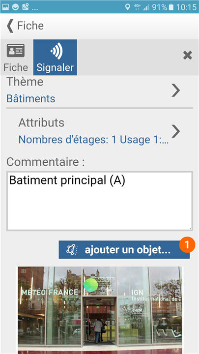 Espace collaboratif IGN screenshot Espace collaboratif IGN screenshot