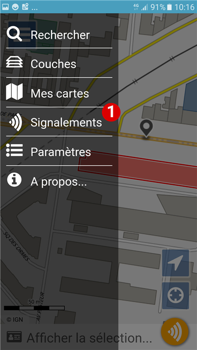 Espace collaboratif IGN screenshot Espace collaboratif IGN screenshot