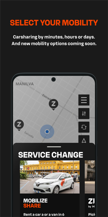 Mobilize share & Zity screenshot Mobilize share & Zity screenshot