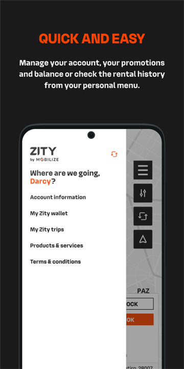 Mobilize share & Zity screenshot Mobilize share & Zity screenshot