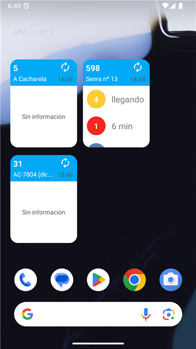 Bus Santiago screenshot Bus Santiago screenshot