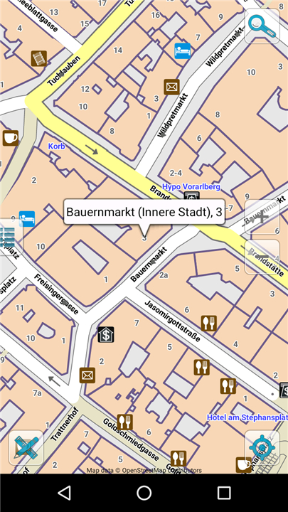 Map of Vienna offline screenshot Map of Vienna offline screenshot