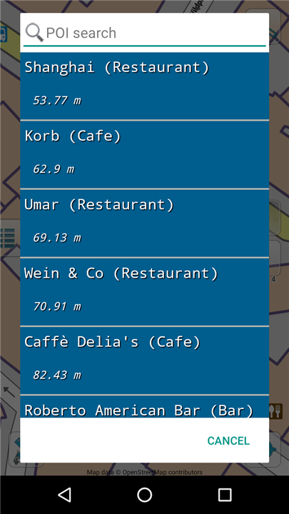 Map of Vienna offline screenshot Map of Vienna offline screenshot