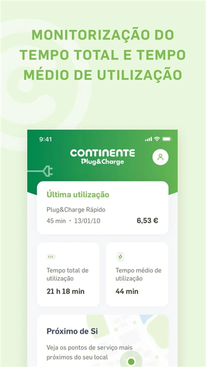 Continente Plug&Charge screenshot Continente Plug&Charge screenshot
