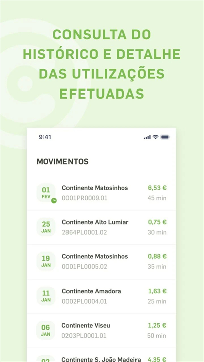 Continente Plug&Charge screenshot Continente Plug&Charge screenshot