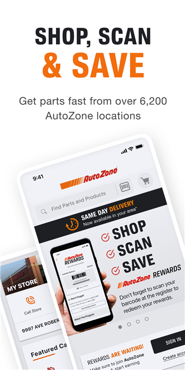 AutoZone Auto Parts & Repair screenshot AutoZone Auto Parts & Repair screenshot