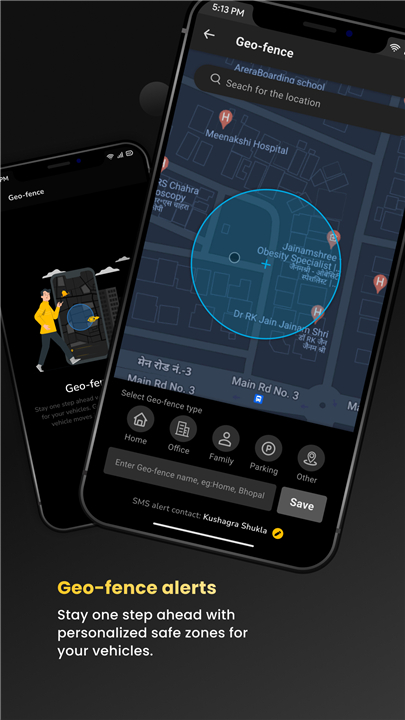 Ajjas: Smart GPS Tracking App screenshot Ajjas: Smart GPS Tracking App screenshot