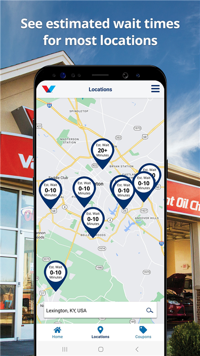 Valvoline Instant Oil Change screenshot Valvoline Instant Oil Change screenshot