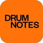 Drum Notes - beats music sheet logo