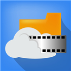 Folder Video Player +Cloud logo
