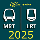 Singapore MRT LRT Map 2025