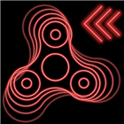 Fidget Spinner Glow Swipe