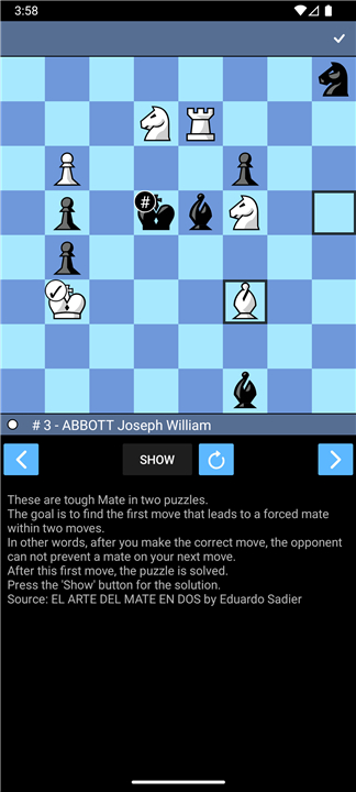 Chess screenshot Chess screenshot