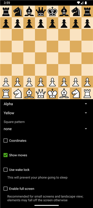 Chess screenshot Chess screenshot